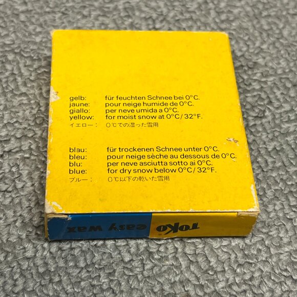 New Toko Easy Wax 32 Degree Vintage Official 1984 Olympics Wax NOS New Old Stock - Picture 2 of 8